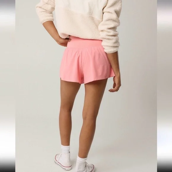 Aerie Crossover Flowy Stretch Shorts - Picture 2 of 8